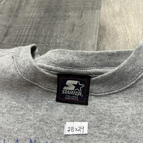 VTG Starter Super Bowl XXXII 1998 Sweatshirt Broncos Vs Packers Football Sz 2XL - Picture 4 of 4